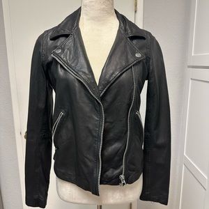 New with tags Madewell leather jacket